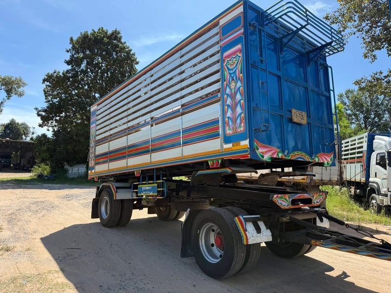 ISUZU FYH 360 พ่วงแม่ลูกดั้มพ์เกษตร