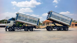 ไมล์ 81,748 กิโล❗️HINO FM2P 380 พ่วงแม่ลูกตั้มพ์เกษตร อู่.พิรุณ ไมล์ 81,748 กิโล❗️HINO FM2P 380 พ่วงแม่ลูกตั้มพ์เกษตร อู่.พิรุณ