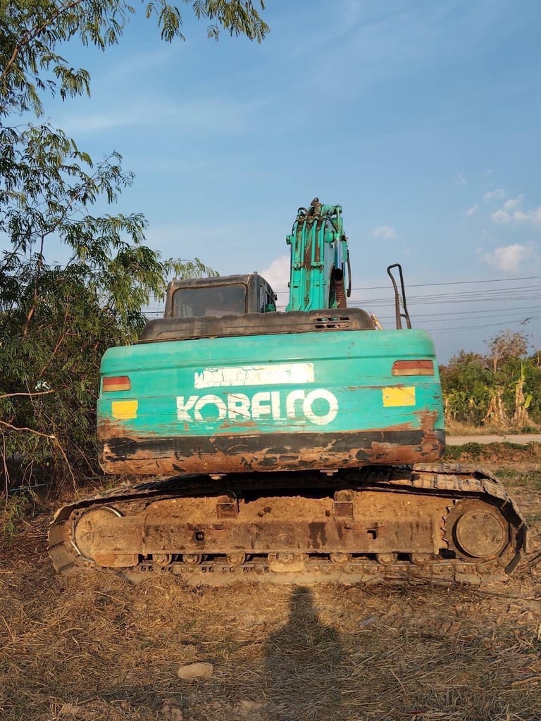 Kobelco Sk200-6-8 Yn12 เล่มทะเบียน ไมล์ 1x,xxx ชม. รถบ้าน Kobelco Sk200-6-8 Yn12 เล่มทะเบียน ไมล์ 1x,xxx ชม. รถบ้าน