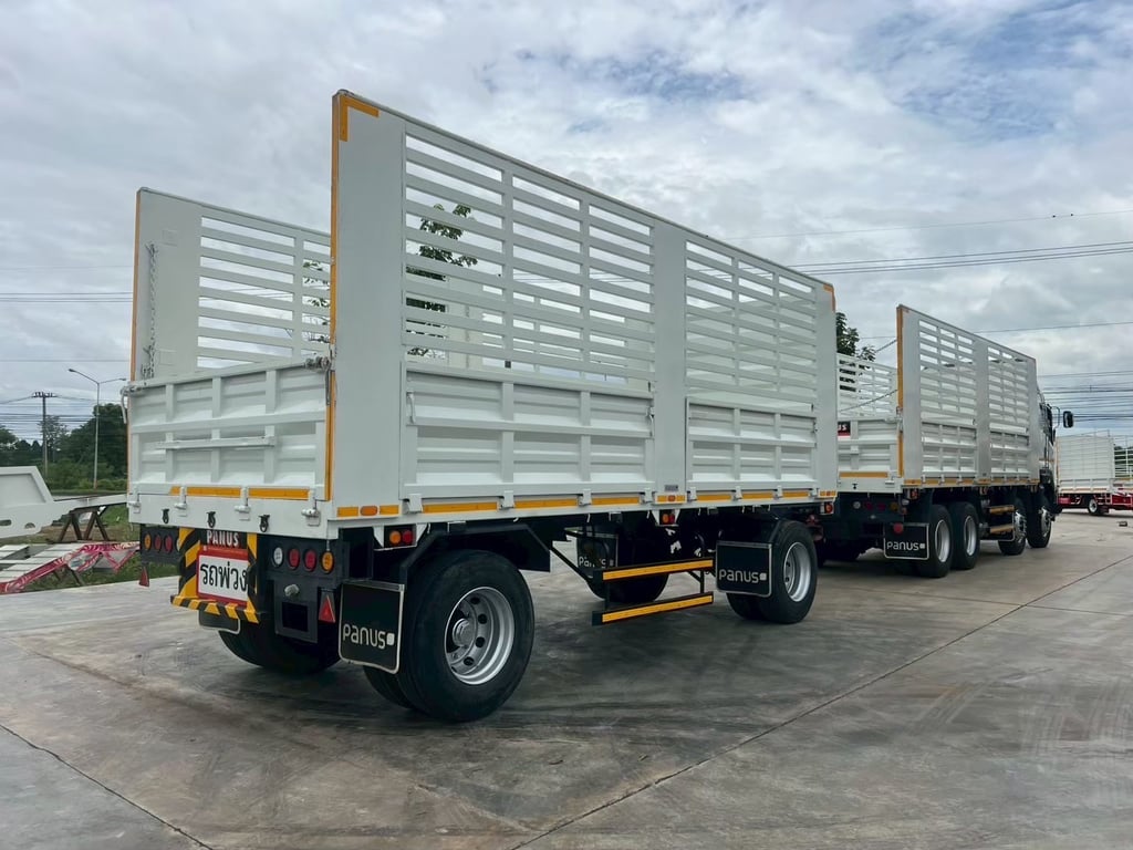 ISUZU  FYH 360 คลัซซี JT พ่วงแม่ลูก แม่12ล้อแท้ (ไม่ดั้มพ์)  ใส่ของ 32 ตัน 