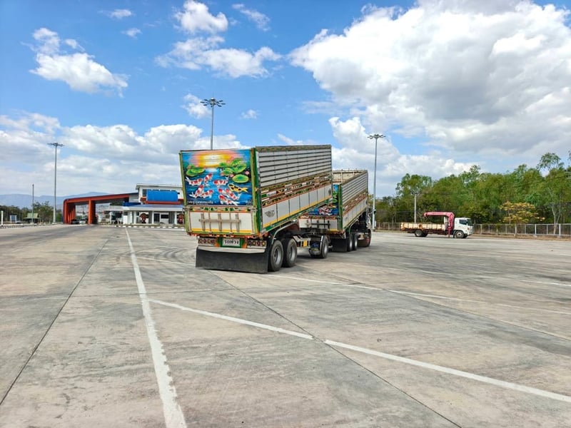 รถพ่วงแม่ลูกดั้มพ์ ISUZU FXZ 360 MT ปี 2566 