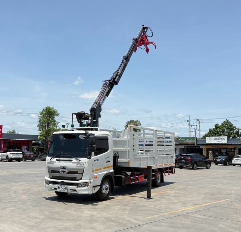 ไมล์ 8,309 กิโล❗️HINO FC9J 175  ติดเฮี้ยบมือขยุ้ม เฮี้ยบ 3 ตัน