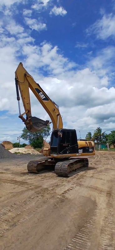 ไมล์ ช.ม 13.000❗️CATERPILLAR 320D กระบอกดำ