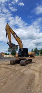 ไมล์ ช.ม 13.000❗️CATERPILLAR 320D กระบอกดำ