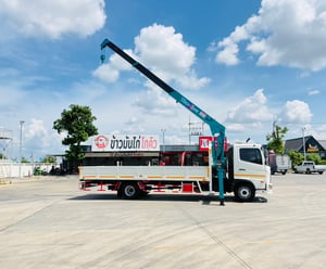 เข้าใหม่❗️HINO NEW FC9J 210 ติดเครน  ZR 503 ขนาด 5 ตัน