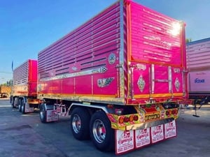 ISUZU FXZ 360 พ่วงแม่ลูกดั้มพ์