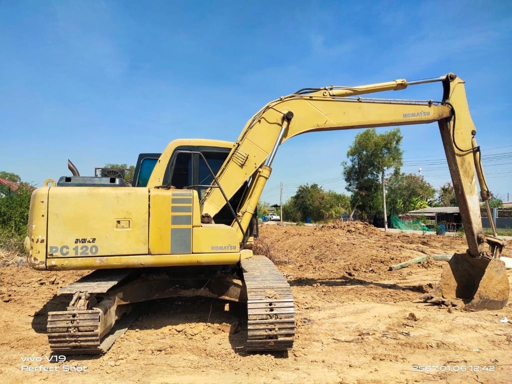 PC120-6ZE  ขายตามสภาพ ใช้งานปกติ ใบชื้อขาย พิกัด ปทุม ราคา 480.000.บาท 📞 094-653-6339 อิฐ PC120-6ZE  ขายตามสภาพ ใช้งานปกติ ใบชื้อขาย พิกัด ปทุม ราคา 480.000.บาท 📞 094-653-6339 อิฐ