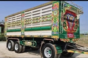 HINO 344 พ่วงแม่ลูกดั้มพ์