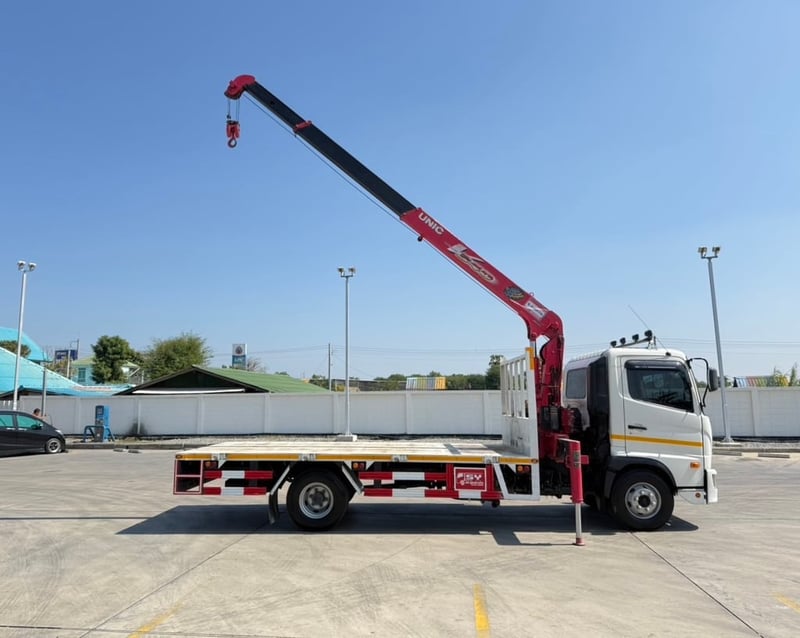 ไมล์ 49,662 กิโล❗️HINO FC9J 210 ติดเครน 3 ตัน 