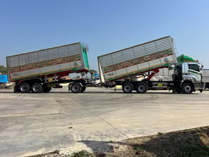 ISUZU FXZ 360 แม่ลูกดัมพ์เกษตร