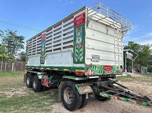 ISUZU FXZ 360 พ่วงแม่ลูกดั้มพ์ เฟืองเร็ว