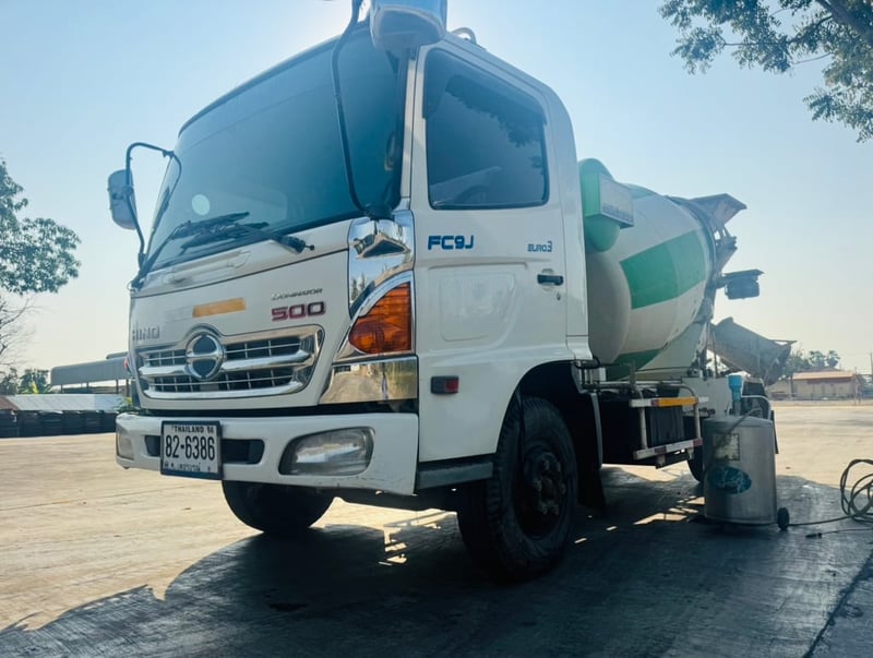 เข้าใหม่❗️ไมล์ 67,243 กิโล ❗️  HINO FC9J 175  โม่ปูน 3 คิว 