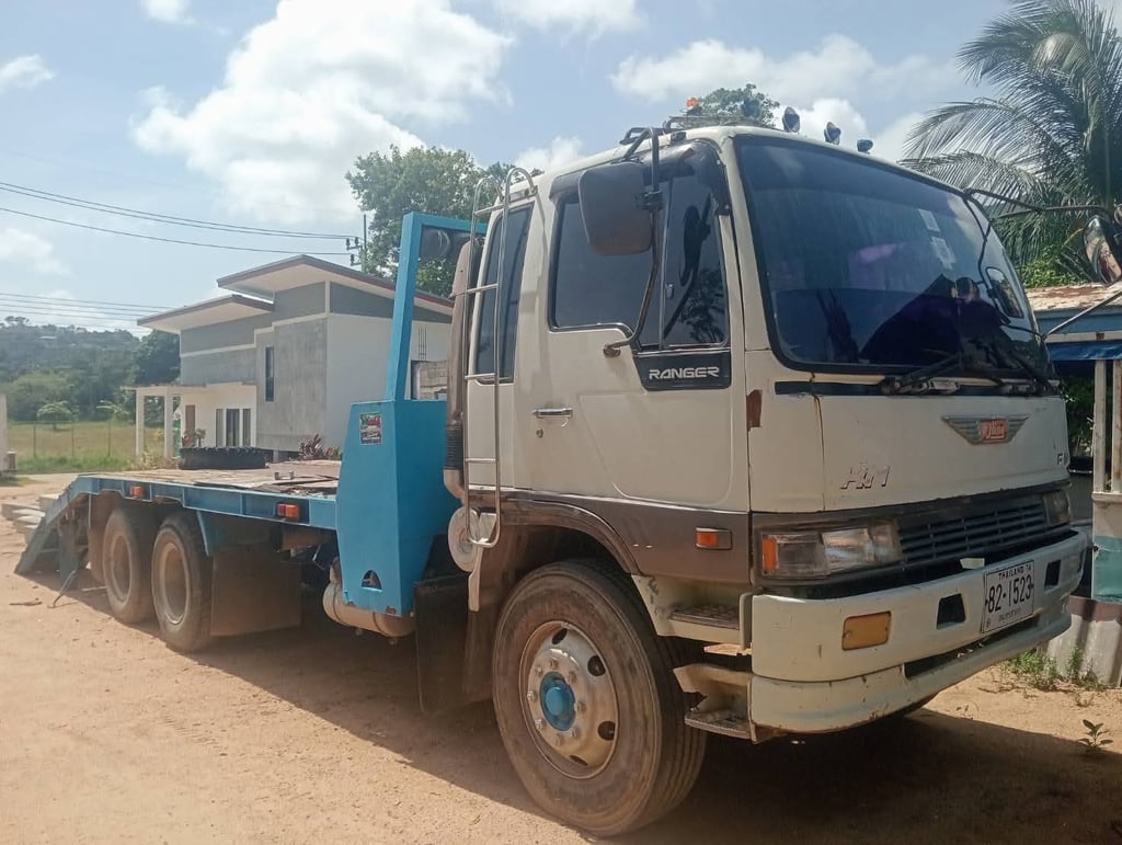 ISUZU FM3H-195 แรง 2 เพลา เครื่องยนต์ HO7D เกียร์ดี