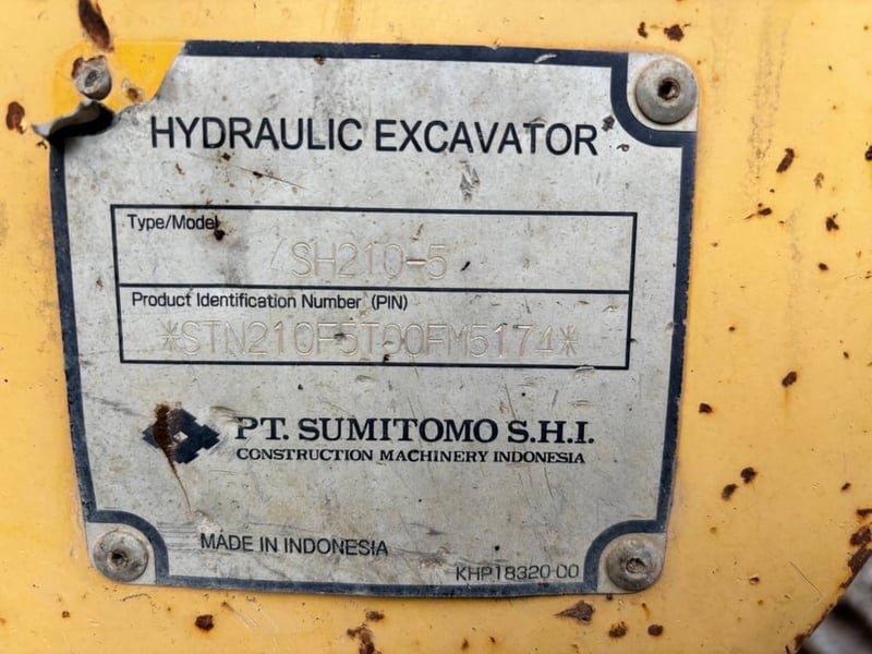 ไมล์ ช.ม 7130 ❗️SUMITOMO 210-5F ไฟฟ้าครบ  อิฐ