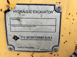 ไมล์ ช.ม 7130 ❗️SUMITOMO 210-5F ไฟฟ้าครบ  อิฐ