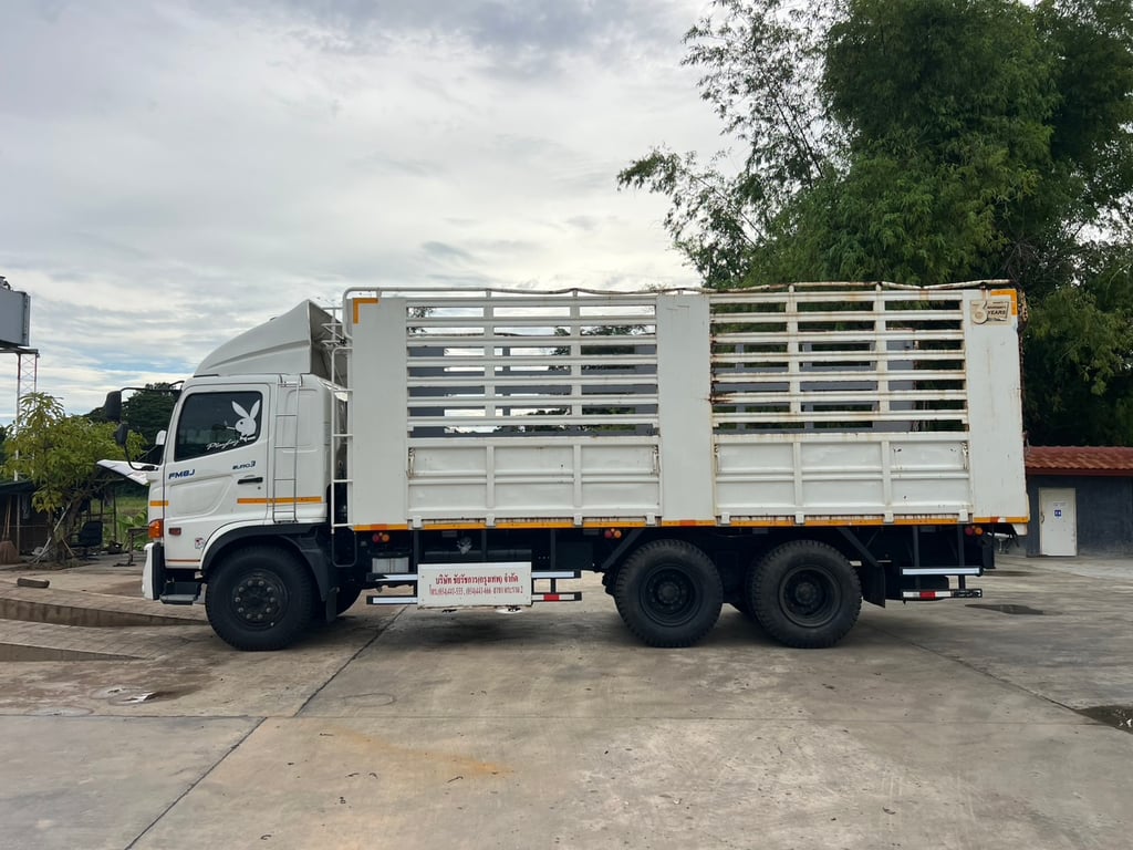 HINO FM8J 260 แรง พ่วงแม่ลูก คอกสูง(ไม่ดัมพ์) ปี 2564 HINO FM8J 260 แรง พ่วงแม่ลูก คอกสูง(ไม่ดัมพ์) ปี 2564