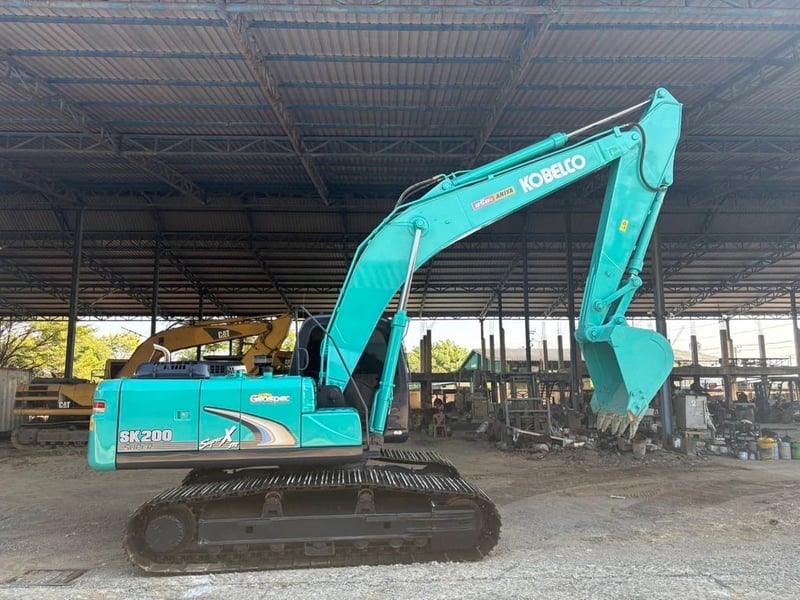 SK200 SUPER XM ไมล์ ช.ม 9800 เก็บงานทั้งคัน ทำสีสวยๆ  โซ่แผ่นใหม่  ชุดแจ้งจำหน่าย  ราคา 1,390,000.บาท 📞094-653-6339 อิฐ