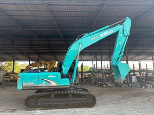 SK200 SUPER XM ไมล์ ช.ม 9800 เก็บงานทั้งคัน ทำสีสวยๆ  โซ่แผ่นใหม่  ชุดแจ้งจำหน่าย  ราคา 1,390,000.บาท 📞094-653-6339 อิฐ