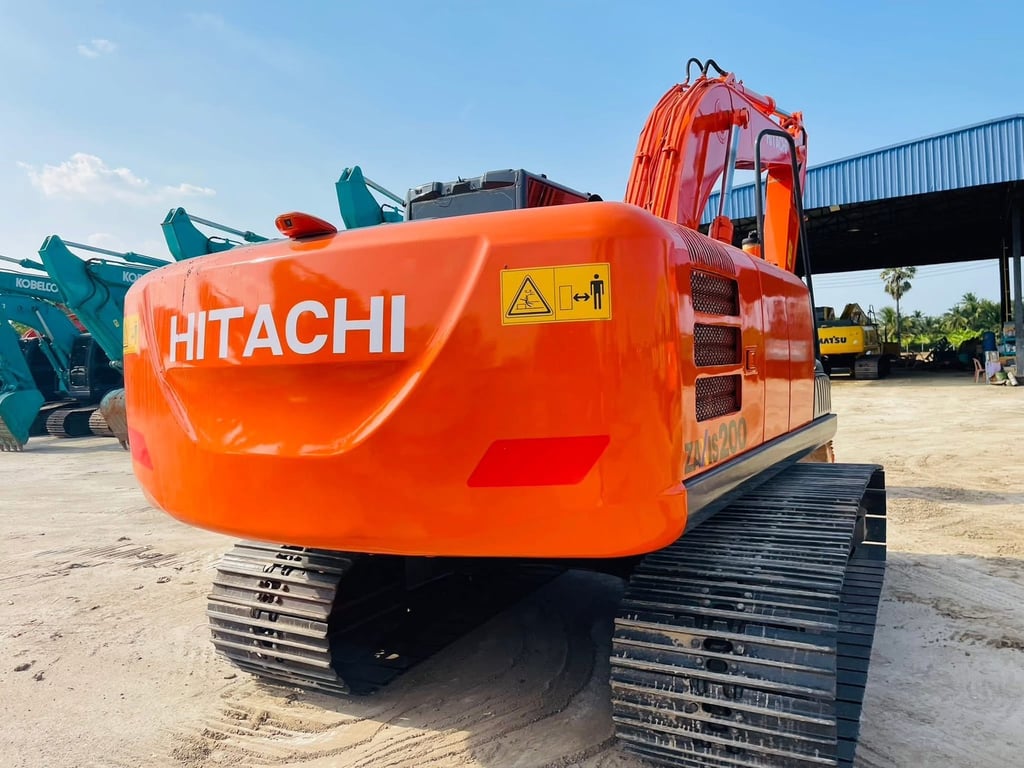 ZX200-5G ไฟฟ้าครบสวยมาก  เครื่องปั๊มเดิมแห้ง