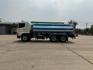 เข้าใหม่❗️ไมล์ 63,276❗️ HINO FM8J 260  บรรจุน้ำ 12,000 ลิตร