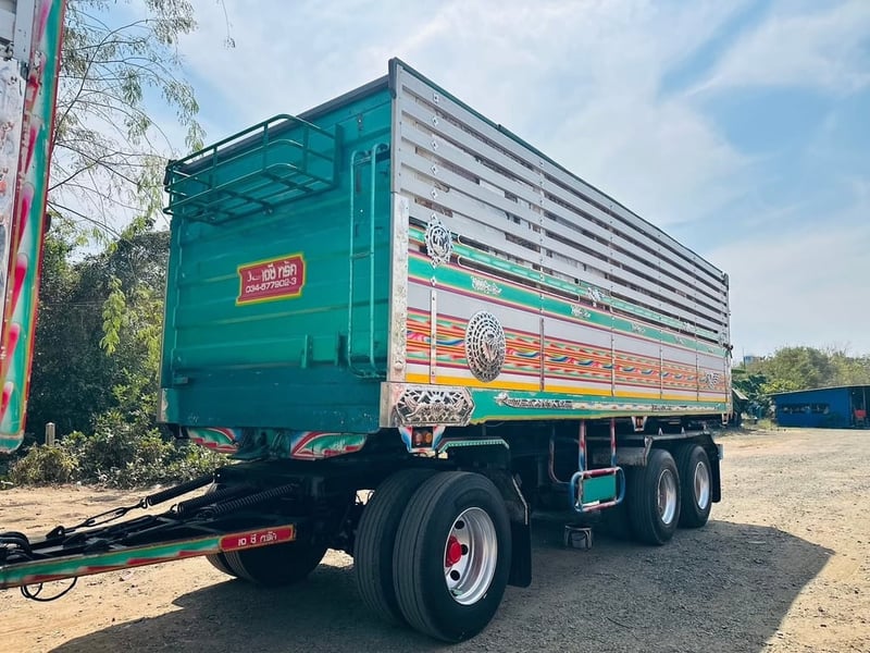 ISUZU FXZ 360 พ่วงแม่ลูกดั้มพ์ เกษตร