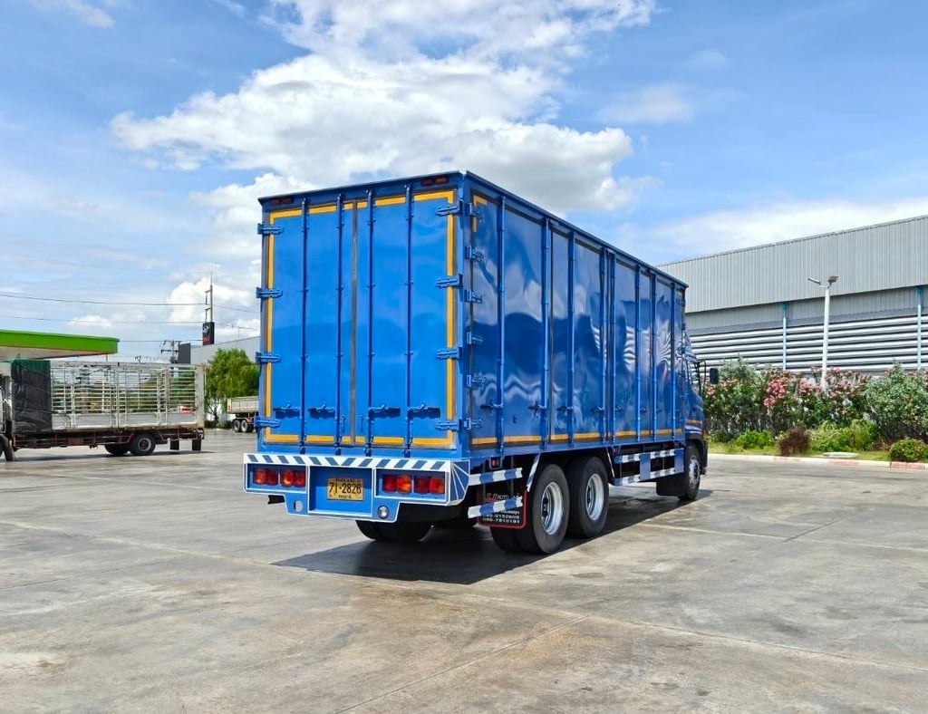 VICTOR HINO FL8J 260 แรง ปี 2563 ตู้แห้ง 10 บาน VICTOR HINO FL8J 260 แรง ปี 2563 ตู้แห้ง 10 บาน