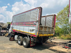 ISUZU FXZ 360 พ่วงแม่ลูกดั้มพ์เกษตร