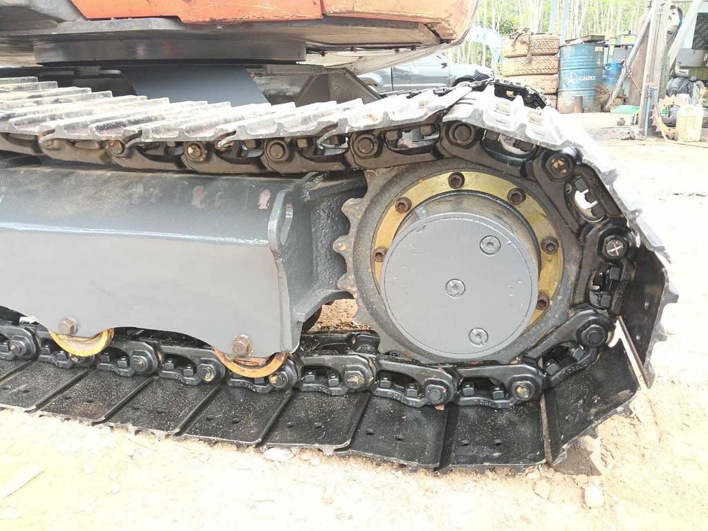 Kubota U55-6 เล่มทะเบียน ช่วงล่างเต็ม