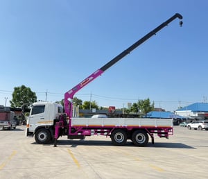 ฟรีๆ❗️HINO FL8J 260 ติดเครน 5 ตัน 