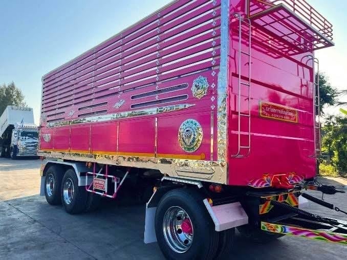 ISUZU FXZ 360 พ่วงแม่ลูกดั้มพ์เกษตร ISUZU FXZ 360 พ่วงแม่ลูกดั้มพ์เกษตร