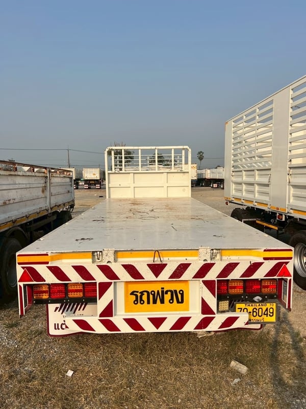 ขายลูกพ่วงพื้นเรียบ 2 เพลา ปี 2565