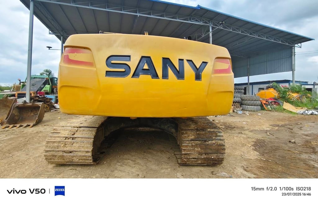 ไมล์ 6500 ช.ม❗️SANY SY215C เอกสารอินวอย ไมล์ 6500 ช.ม❗️SANY SY215C เอกสารอินวอย