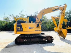 PC130-8 MO จอเหลือง เล่มทะเบียน กล้องหลัง