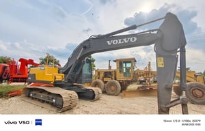 VOLVOL EC210D ไมล์ ช.ม 6500 เอกสารอินวอย 