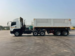 ISUZU GXZ 360 ปี 2566 หัวลากพร้อมหางเซมิดัมพ์ ISUZU GXZ 360 ปี 2566 หัวลากพร้อมหางเซมิดัมพ์