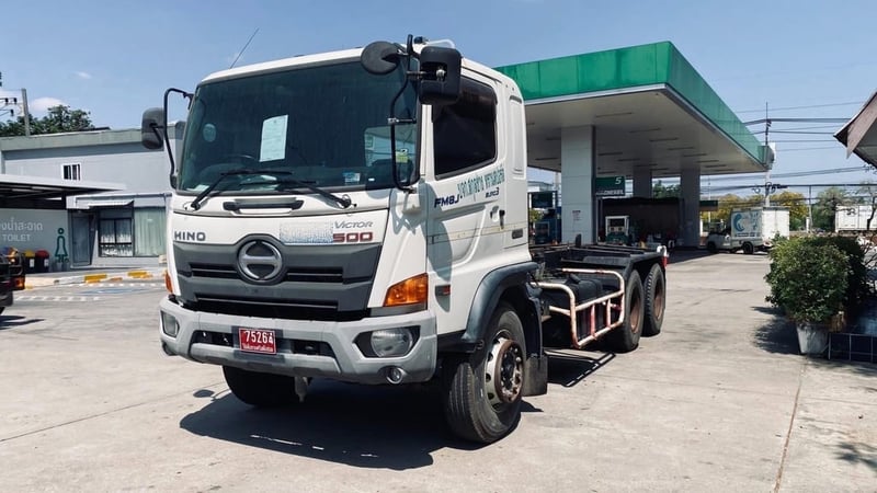 HINO FM8J 260 ปี 60 ปี 65 ไมล์น้อย แท็งก์น้ำจุ 12,000-15,000 ลิตร