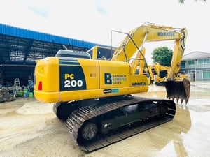 PC200-8MO เล่มทะเบียน มือเดียว จอเหลือง