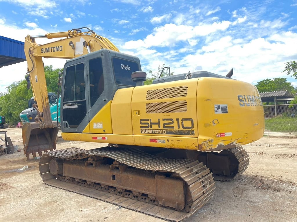 SH210-5F ไฟฟ้าครบ ระบบดี เครื่องดี ปั้มแห้ง ช่วงล่างสวย 