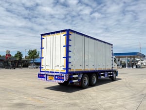  HINO FL8J 260 แรง 10ล้อตู้แห้ง 10 บาน  ตู้ต่อใหม่
