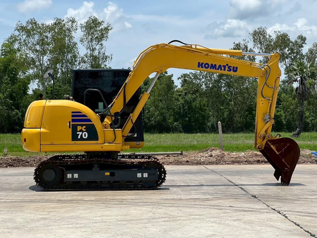 ไมล์ 898 ช.ม❗️KOMATSU PC70-8   PM เหลือ 4,000 ช.ม