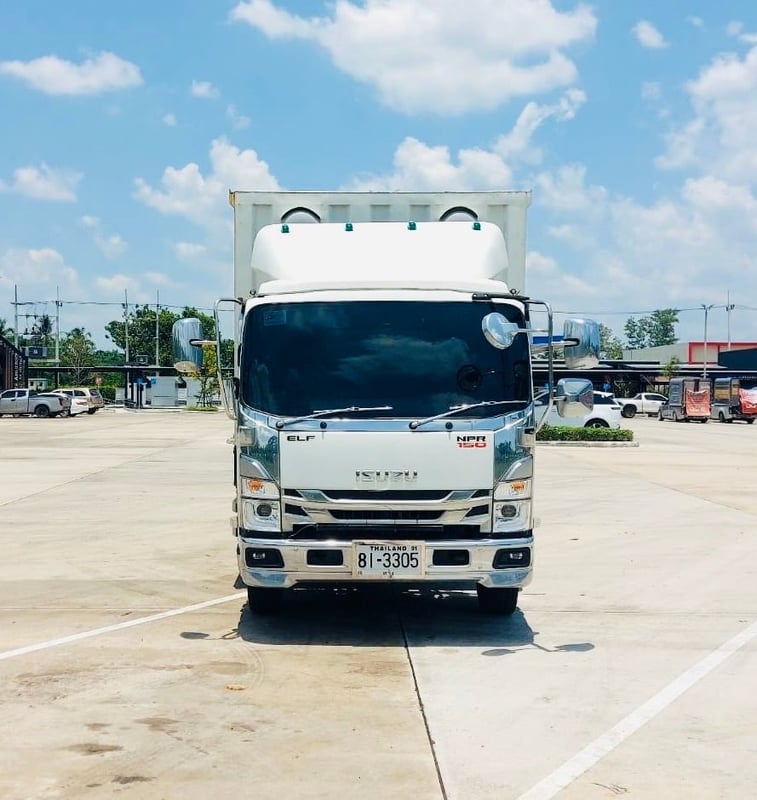 เข้าใหม่❗️ไมล์ 6 หมื่น❗️ISUZU  NEW NPR 150 MT ตู้แห้ง 4 บาน 