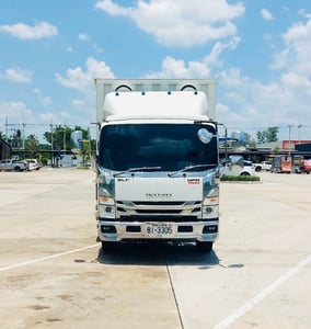 ไมล์ 6 หมื่น❗️ISUZU NEW NPR 150 MT 6ล้อตู้เเห้ง