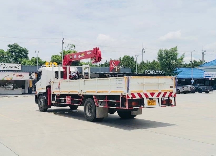 ไมล์ 22,938 กิโล HINO FG8J 240 แรง ปี 2566 ติดเครน 5 ตัน ไมล์ 22,938 กิโล HINO FG8J 240 แรง ปี 2566 ติดเครน 5 ตัน