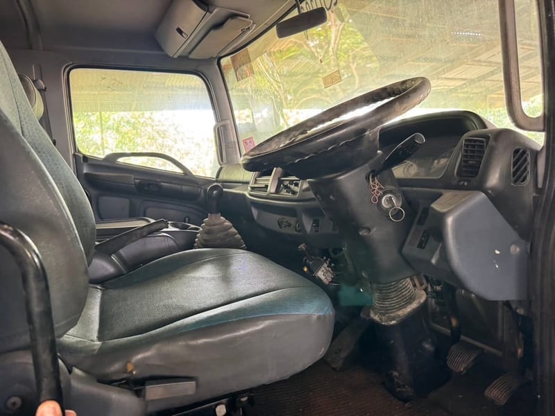 หัวลากก๊าส CNG พร้อมหางก้าง 2 เพลา