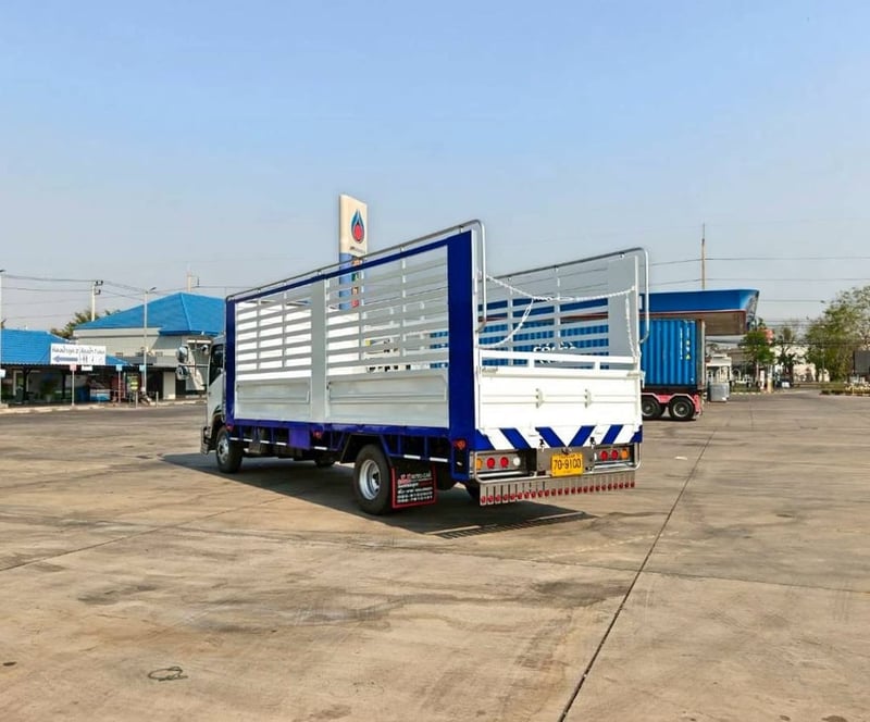 ISUZU FRR 210 กะบะเหล็กคอกสูง ISUZU FRR 210 กะบะเหล็กคอกสูง