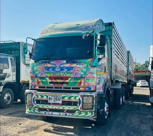 ISUZU FXZ 360 ปี 2556 พ่วงแม่ลูกดั้มพ์ คอกเกษตร