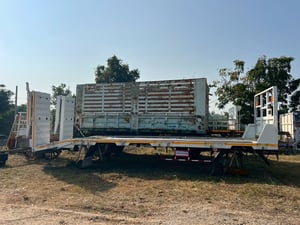 ขายหางปลา บรรทุกแบคโฮ ใส่ 12 ล้อ FYH 360