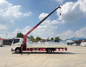 รถ6ล้อติดเครน ISUZU NEW FRR 210 แรงปี 2566 ไมล์ 84,526 กิโล เครน 3 ตัน รถ6ล้อติดเครน ISUZU NEW FRR 210 แรงปี 2566 ไมล์ 84,526 กิโล เครน 3 ตัน