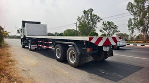 ISUZU FTR 240 MT (หัวลาก 6ล้อ)  พร้อมหางพื้นเรียบ 2 เพลา