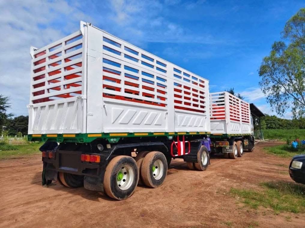 ISUZU FXZ 360 พ่วงแม่ลูกดั้มพ์เกษตร 